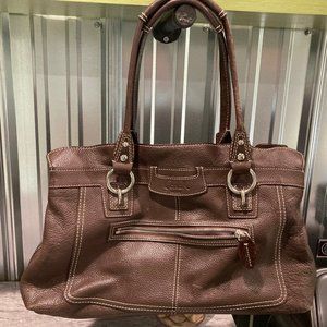 Brown Coach Satchel Purse